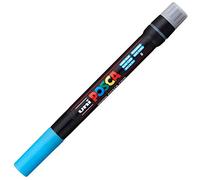 FABER-CASTELL Uni-Ball Posca Brush PCF-350 Marcatore, Blu Chiaro