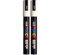 Posca ROTULADOR Uniposca PC-5M Marfil (Confezione da 2)