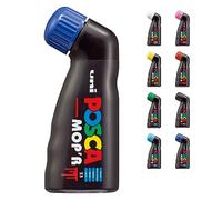 POSCA uni-ball 183251 - POSCA Marcatore MOP'R PCM-22, punta rotonda 3 - 19 mm, blu, 1 pezzo, forma ergonomica