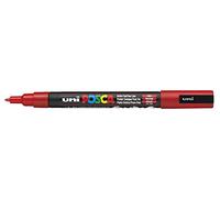 UNI-BALL-POSCA PC- 3 M-ROUGE-STYLO SIMPLE