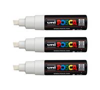Posca SET DE 3 MARQUEURS PC8K BLANC