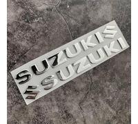 POSDLQU Adesivo 3D Metallo Stemma Auto per Suzuki, Adesivo Emblemi Lettere Autoadesivo, Veicolo Esterno Decorazione Adesivi,D