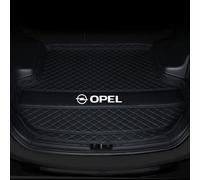 POSDLQU Tappetino per Bagagliaio in Pelle per Opel Mokka 2012-2024, Rivestimento Bagagliaio Posteriore con Bordo Alto, AntiGraffio Baule Tappeto, Accessori Interni Adatti ai Cani, Black-Mokka B