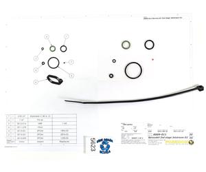 Poseidon Jetstream Servizio Ricostruzione Kit 2nd Fase Immersioni Regolatore