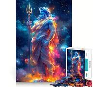 Poseidone, Dio del Mare - Puzzle per ragazzi da 1000 pezzi - Gioco di logica, rilassante, con immagini da assemblare - Regalo speciale (38x52cm)