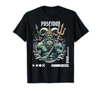 Poseidone Dio greco Orco Divertente Orco Maglietta