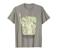 Poseidone Dio Mitologico del Mare Tridente Potere Maglietta