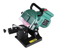 POSENPRO Affilacatena Elettrico per Motosega 220W, 8500 Giri/min, Regolazione dell'Angolo di Affilatura con Scala, Affilacatene Universale, Mola Inclusa: 100 x 10 x 3,2 mm