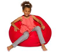 Posh Beanbags - Poltrona a sacco, grande, 96,5 cm, colore: Rosso
