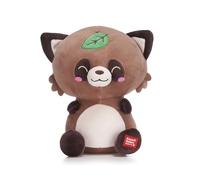 Posh Paws Kawaii Kuties 49402T - Peluche di Mika il Tanuki, 24 cm, colore: marrone