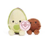 Posh Paws Love Hearts 5.5"/13Cm Avocado & Stone