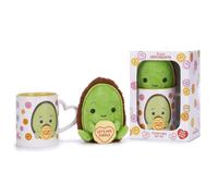 Posh Paws Swizzels Love Hearts Alan The Avocado 'Let's AVO Cuddle' 11OZ Mug & Pl