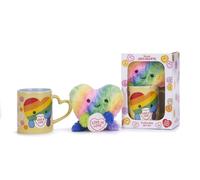 Posh Paws Swizzels Love Hearts Arty The Big Hearty 'Love is Love' 11OZ Mug & Plu