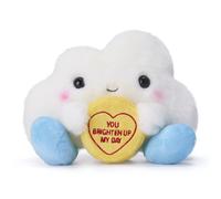 Posh Paws Swizzels Love Hearts Charlie Cloud, ‘You Brighten Up My Day’ 18cm (7-i