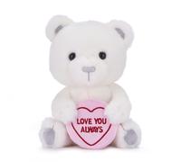 Posh Paws Swizzles Loves Hearts Bronte Bear, ‘Love You Always’ 23cm (9-inches) S