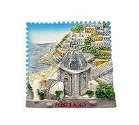 Positano Costiera Amalfitana Italia Calamita frigorifero 3D souvenir viaggio decorazione frigorifero adesivo magnetico collezione artigianale