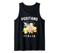 Positano Frutta Italiana Fiore Limone Arte Italia Amalfi Italia Canotta