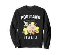 Positano Frutta Italiana Fiore Limone Arte Italia Amalfi Italia Felpa