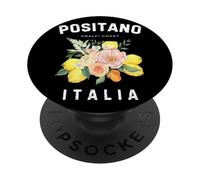Positano Frutta Italiana Fiore Limone Arte Italia Amalfi Italia PopSockets PopGrip Adesivo