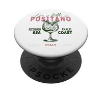 Positano La Vita È Meglio In Costiera Amalfitana Mediterraneo Italia PopSockets PopGrip Adesivo