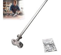 Positioning Calipers for Precise Measurements & Easy Wood Cutting, Stainless Steel Cutting Guide for Circular Saws, Adjustable Guide Rail (Double-Axis,80cm/31.50in)