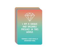 Positive Affirmation Cards - Uplifting Mindfulness Cards With Daily Reflection | Relaxation Stress To Inspire Calm | Stress Practice Tools For Inner Peace