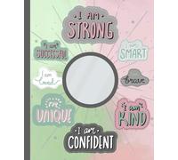 Positive Affirmation Notebook - Journal; Teens, Kids, Young Adult, 120 pages, 7.5 x 9.25