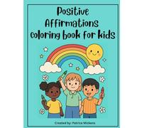 Positive Affirmations coloring book for kids