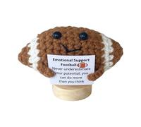 Positive Crochet Ball, Inspirational Knitting Accessory, 1.57in Motivational Support Yarn, Motivational Quote Design, Stress Relieving Tool for Home, Desktop Use, Inspiration, Stress