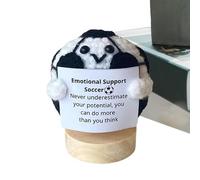 Positive Crochet Ball, Inspirational Knitting Accessory, 1.57in Motivational Support Yarn, Motivational Quote Design, Stress Relieving Tool for Home, Desktop Use, Inspiration, Stress