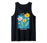 Positive Floral Daisy Flower, Inspirational, Flower Power Canotta