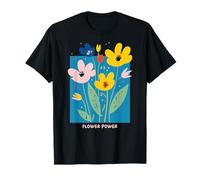 Positive Floral Daisy Flower, Inspirational, Flower Power Maglietta