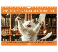 Positive new start after divorce (Wall Calendar 2026 DIN A4 landscape), CALVENDO 12 Month Wall Calendar: A beastly humorous guide to a new life after divorce