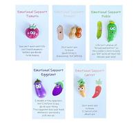 Positive Pocket Hug, set di 5 piccole figure in resina ispiratrici positive Pocket Hug Cards, regalo motivazionale per relazioni a lunga distanza e piccole occasioni