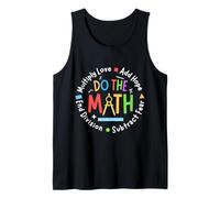Positive Quote Inspiring Saying Love Hope Fear Do The Math Canotta
