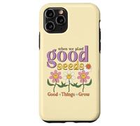 Positive Saying Daisy Tee for Girls Plant Good Seeds Citazione Custodia per iPhone 11 Pro