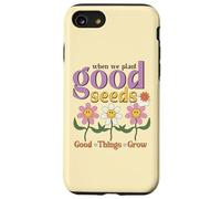 Positive Saying Daisy Tee for Girls Plant Good Seeds Citazione Custodia per iPhone SE (2020) / 7 / 8