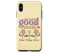 Positive Saying Daisy Tee for Girls Plant Good Seeds Citazione Custodia per iPhone XS Max