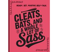 Positive Self-Talk Softball Notebook | Teen Journal | Affirmations for Kids Teens | School Supplies