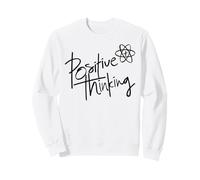 Positive Thinking Sign Think Like a Proton Be Positive Quote Felpa