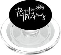 Positive Thinking Sign Think Like a Proton Be Positive Quote PopSockets PopGrip per MagSafe