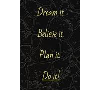 Positive Vibes Hardcover Motivational Daily Planner