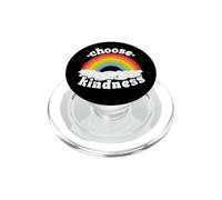 Positivo Anti Bullismo Arcobaleno Pace Hippie Scegli la gentilezza PopSockets PopGrip per MagSafe