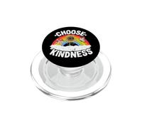 Positivo Anti Bullismo Arcobaleno Pace Hippie Scegli la gentilezza PopSockets PopGrip per MagSafe