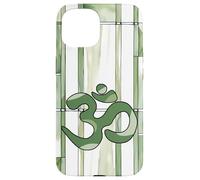 Positivo Zen Energia Verde Natura Mindfulness Hindu Om Simbolo Custodia per iPhone 15
