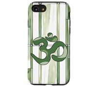 Positivo Zen Energia Verde Natura Mindfulness Hindu Om Simbolo Custodia per iPhone SE (2020) / 7/8