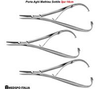 Posizionamento della Legatura Elastica Porta Aghi Mathieu Sottile Portaghi Pinza