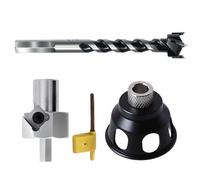 Posizionamento verticale Hole Puncher Pocket Hole Jigs Carpenteria Strumento di carpenteria Angoli diritti Drill Guide Doweling Jigs Kit