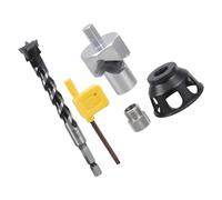 Posizionamento verticale Hole Puncher Pocket Hole Jigs Carpenteria Strumento di carpenteria Angoli diritti Guida trapano Doweling Jigs Kit Lavorazione Del Legno Drill Locator