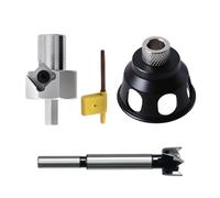 Posizionamento verticale Hole Puncher Pocket Hole Jigs Strumento di carpenteria Angoli diritti Guida trapano Kit di doweling Jigs Vertical Drilling Locator